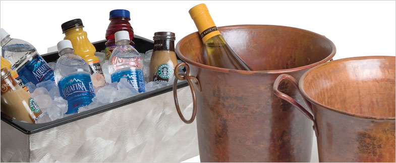 Restaurant and bar everage containers