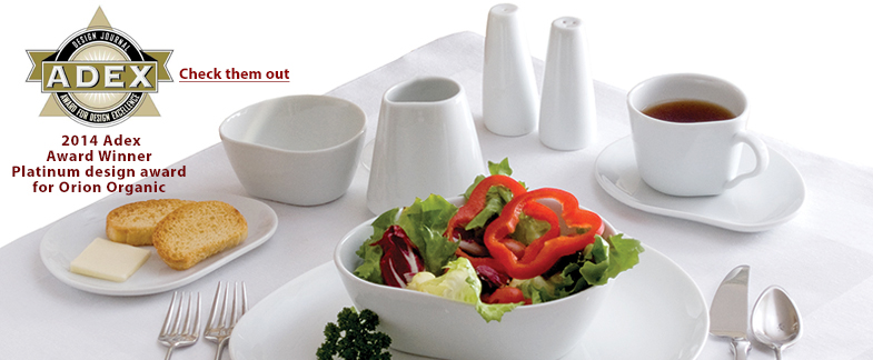 Orion food service tableware